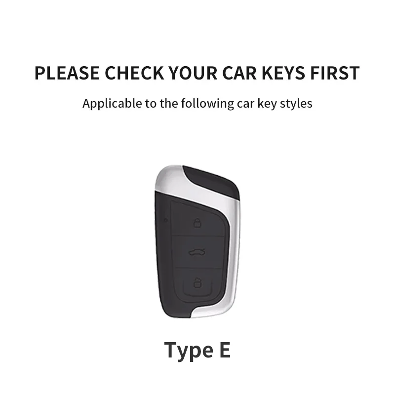 حافظة مفاتيح السيارة الجلدية غطاء فوب لشيري Eq1 ليتل النمل 3 زر سيارة الذكية عن بعد المفاتيح حامي قذيفة اكسسوارات الديكور #2