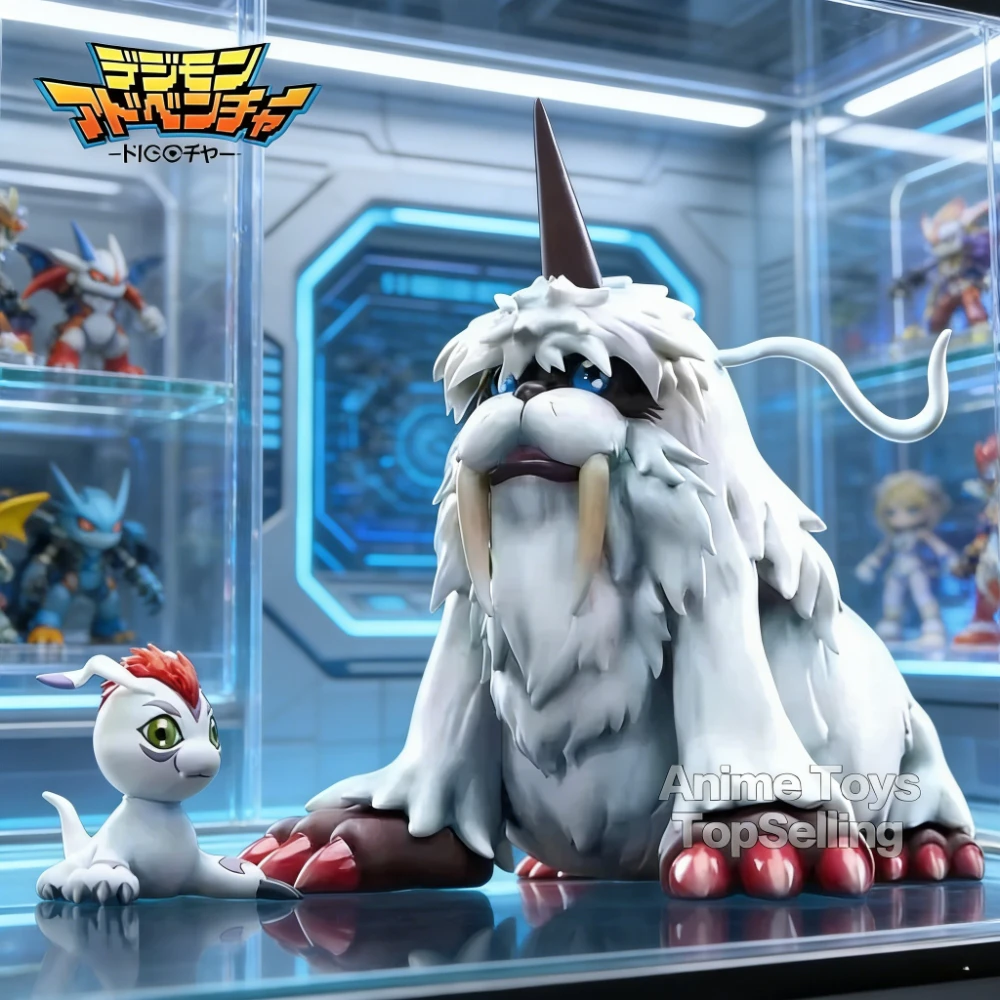 Figura de Anime Digimon Adventure de 4-12.5cm, Figura de Ikkakumon, Figuras de Acción de Gomamon, Juguetes de Colección de PVC para Regalos