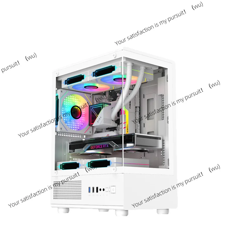 Future Sea View Room Chassis Game Computer Desktop Host Vertical Air Duct Water Cooled Desktop Chassis
