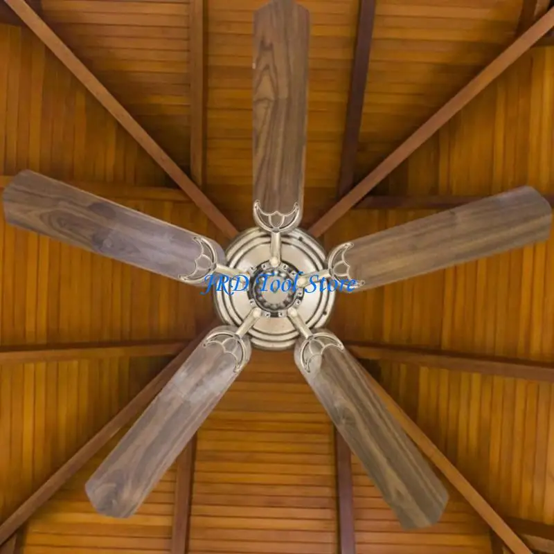 

A2UD Zinc Alloy Ceiling Fan Arm Bracket Holder Stands Easy To Install, Adjustment Angles Metal Construction Enhances Airflows