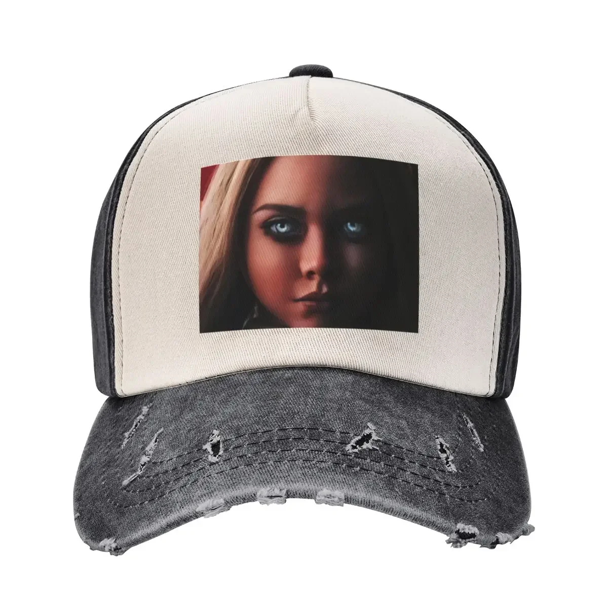 Scary Doll Cover Baseball Cap Sun Hat For Children Luxury Brand For Women Men's