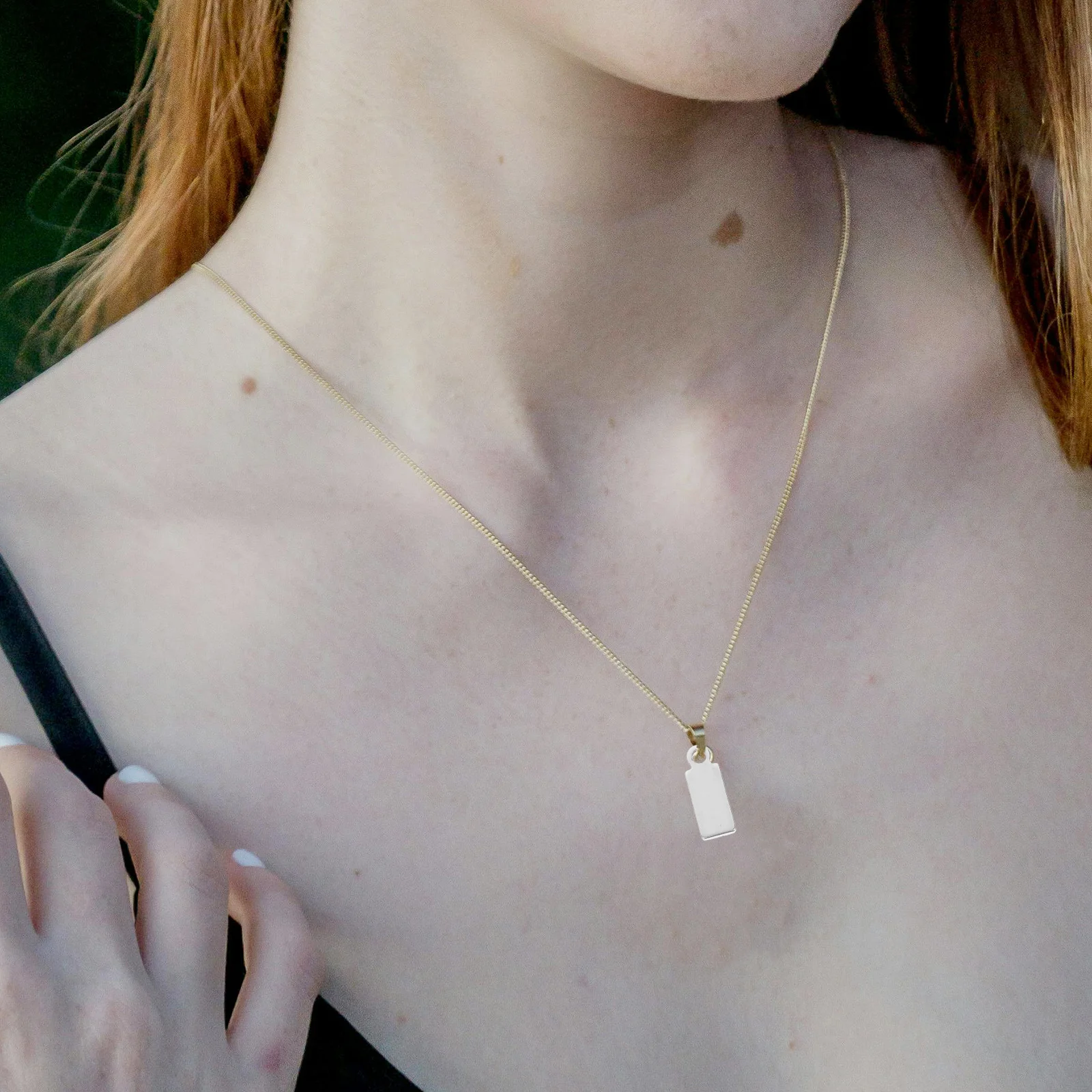 

100pcs Stainless Steel Rectangular Stamping Blanks 30Mm Diy Jewelry Making Tags For Pendants Charms Bracelets Necklaces