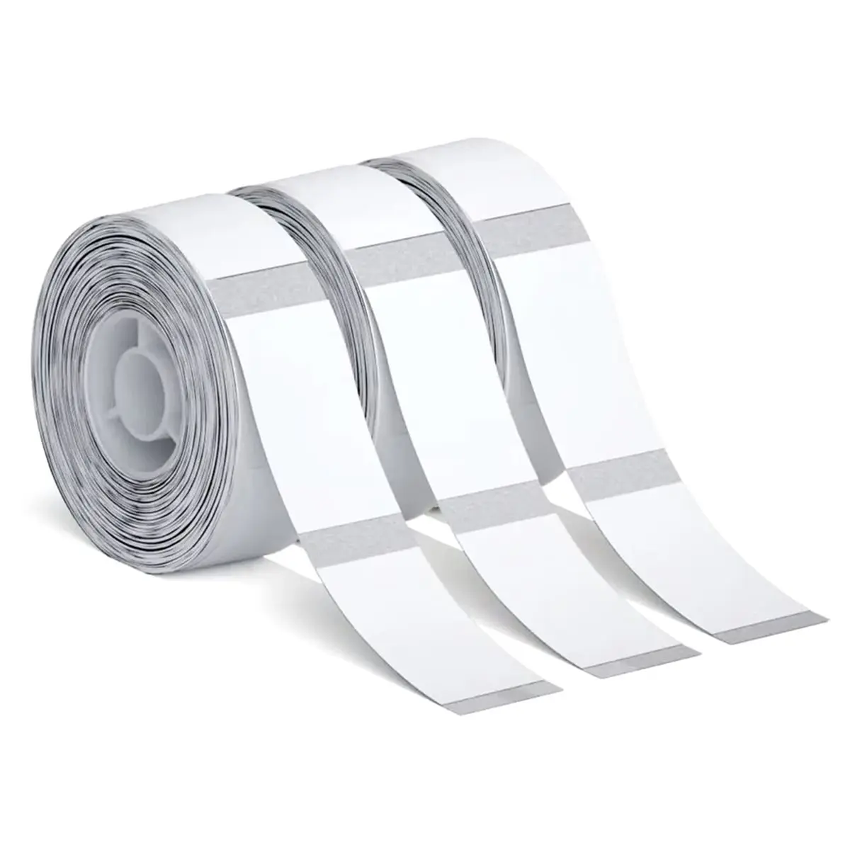 ABNH D30 Mini Printer Transparent Sticker 14x30mm Thermal Roll Paper for D30/Q30/P15/P11/L11/P12 Labeling Machine Adhesive3pc