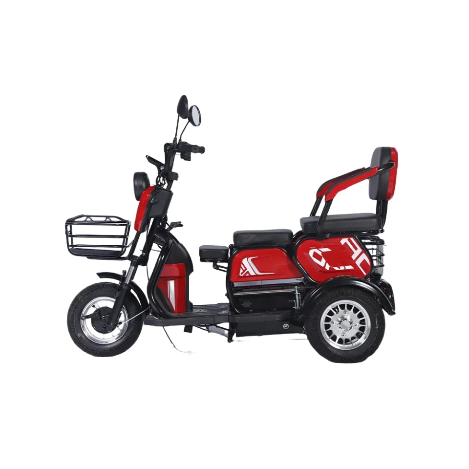 

New Elderly Electric Tricycle Disabled Adult Three-wheeled Electric Mobility Scooter Household Leisure Double Single Person