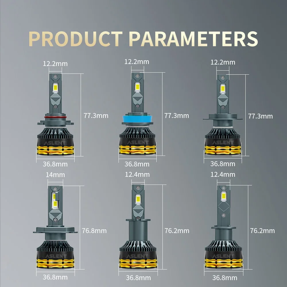 M9 プロ H7 H7LL LED 電球 H4 9003 HB2 HB3 9005 HB4 9006 H1 LED H3 H8 H9 H11 車のヘッドライト 400% 超高輝度 6000 K フォグランプ
