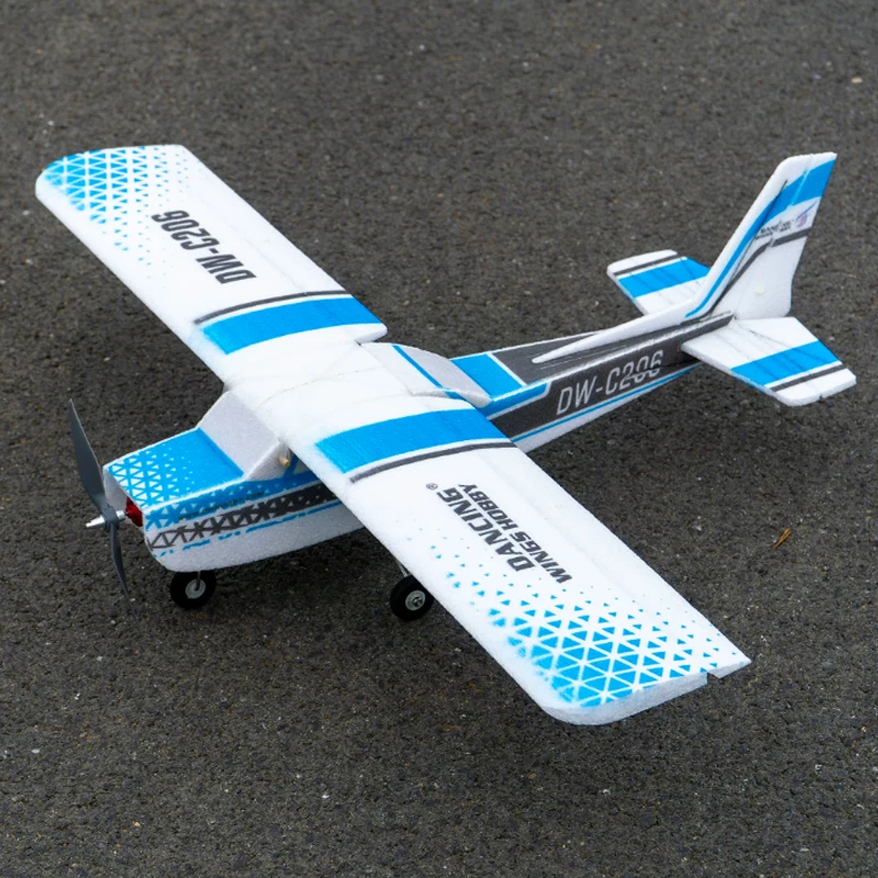 

DW Hobby EPP Cessna KIT 1000mm Wingspan Foam RC Airplane, Light Weight 4CH Remote Control Plane with Motor, Perfect Gift E10