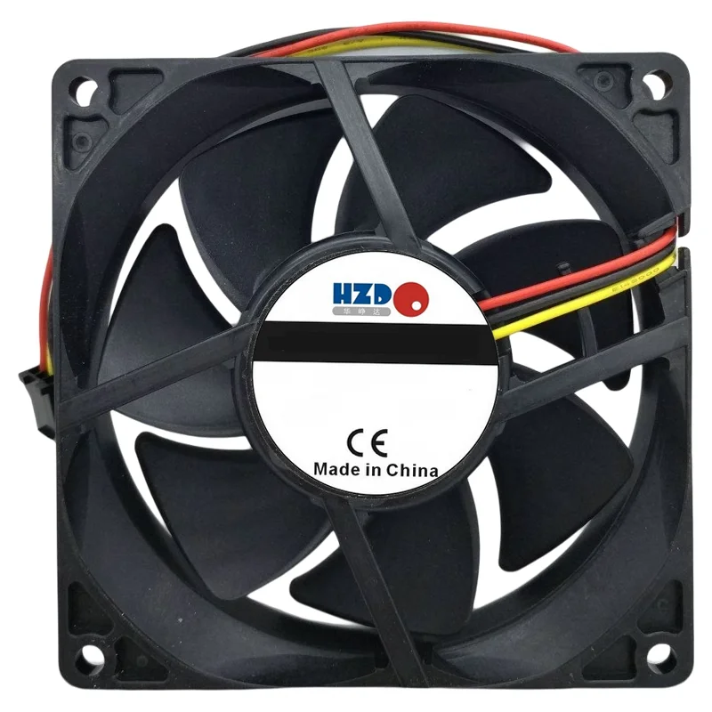 09225SE-12K-FB T92T12MMA7-53 DC12V 0.08A 92*92*25MM 9cm 3 Lines Laptop Computer cooling fan
