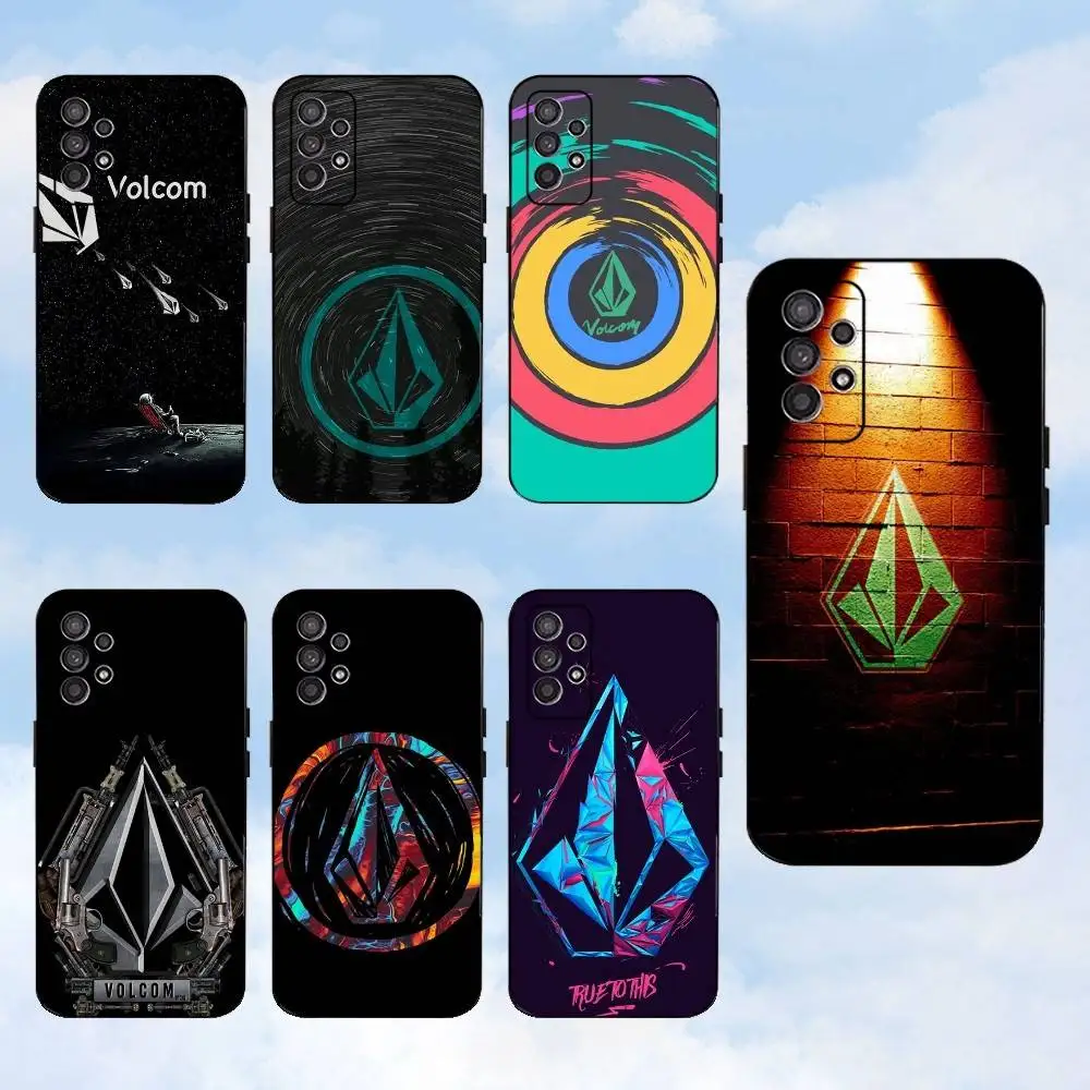 

Epc Volcom Logo Phone Case For Samsung S25,S24,S23,S22,S21,S20,S10,Ultra,Plus,Lite,FE,Soft Silicone Black Cover
