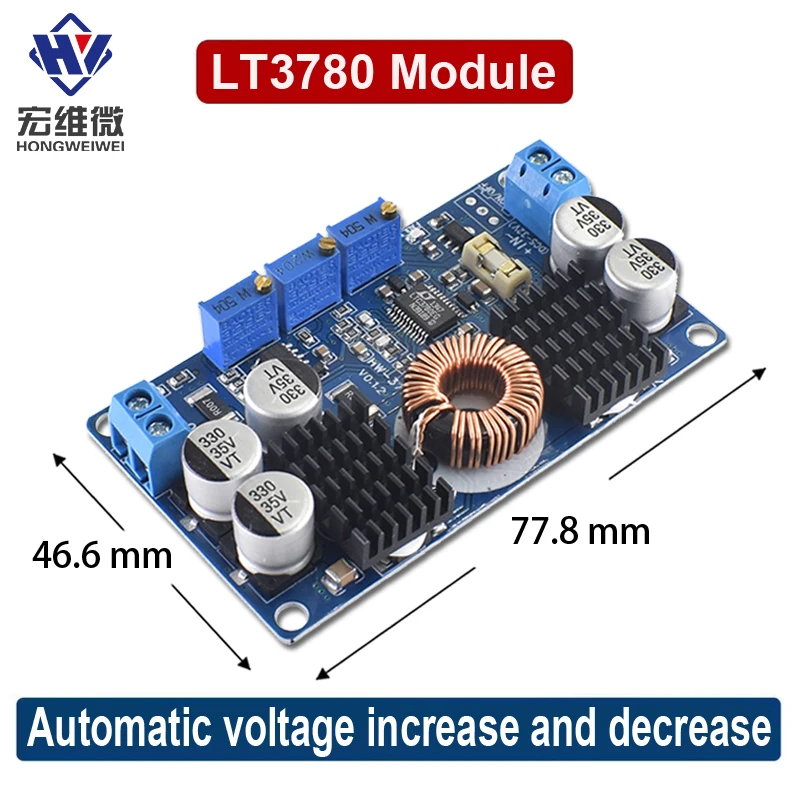 LTC3780EG LTC3780 DC-DC 5-32V bis 1V-30V 10A Automatischer Step-Up-Down-Regler Lademodul Netzteil Boost