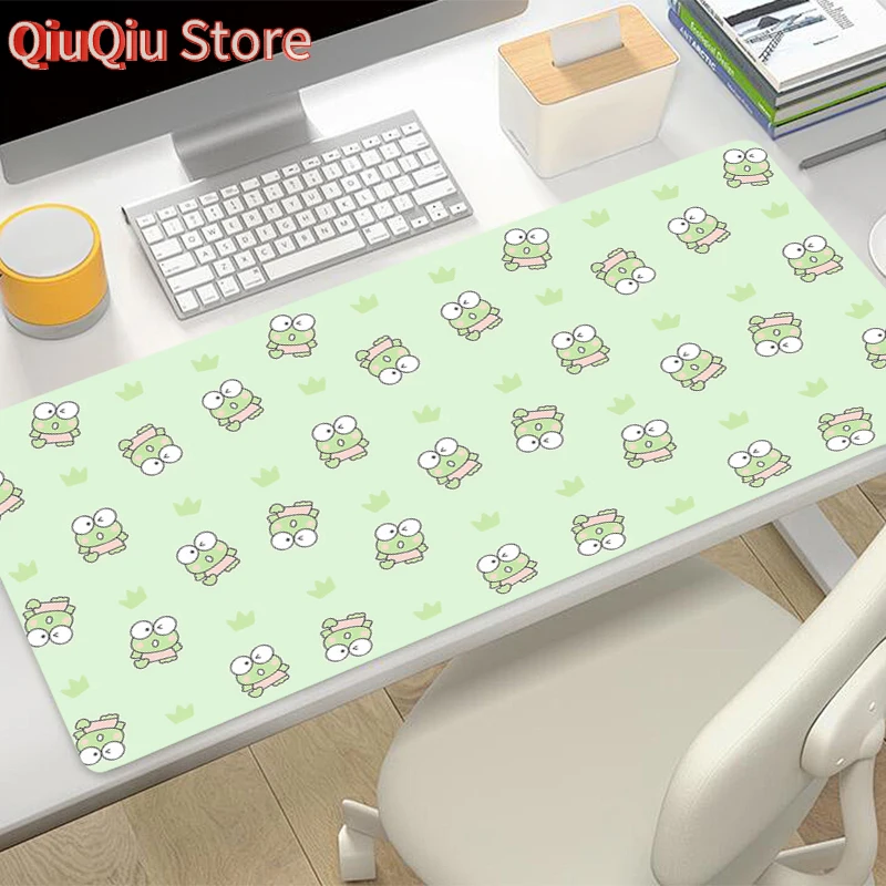 لوحة ماوس كبيرة K-kero K-kero K-keroppi ألعاب لوحة المفاتيح حصيرة منصات الألعاب مكتب حامي أجهزة الكمبيوتر المحمولة ماوس Deskmat PC Anime Mousepad #2