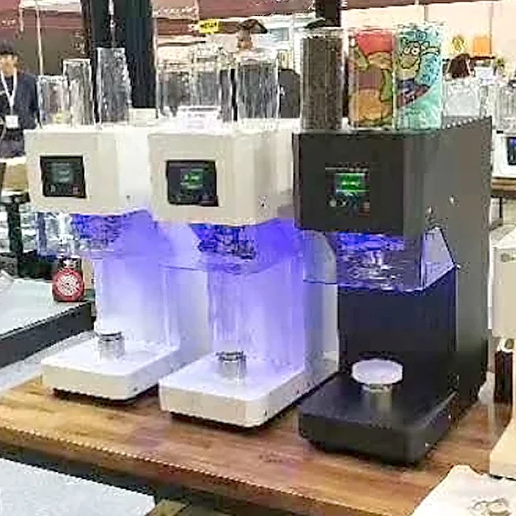 Bubble Tea Tin Can Sealing Machine/Automatic High Speed Can Sealer/Filling Beer 5S Auto Plastic Jar Can Seamer