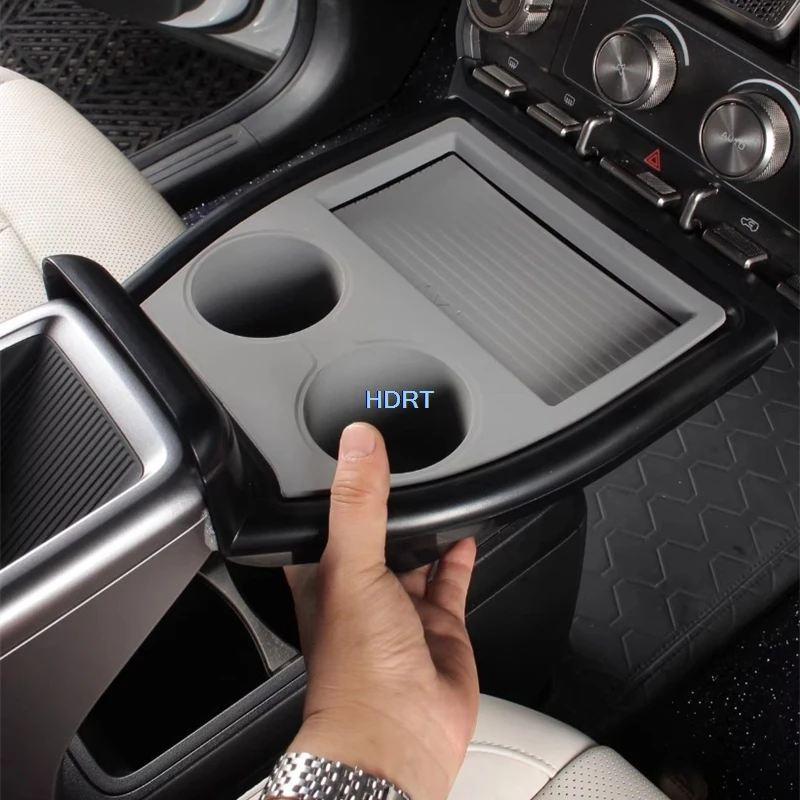 For Chery iCar V23/iCaur V23 2025 + Car Styling Center Console Storage Box Water Cup Container Organizer Tray Cover Accessories