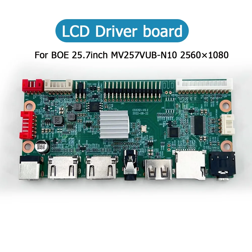 LCD driver board for BOE 25.7