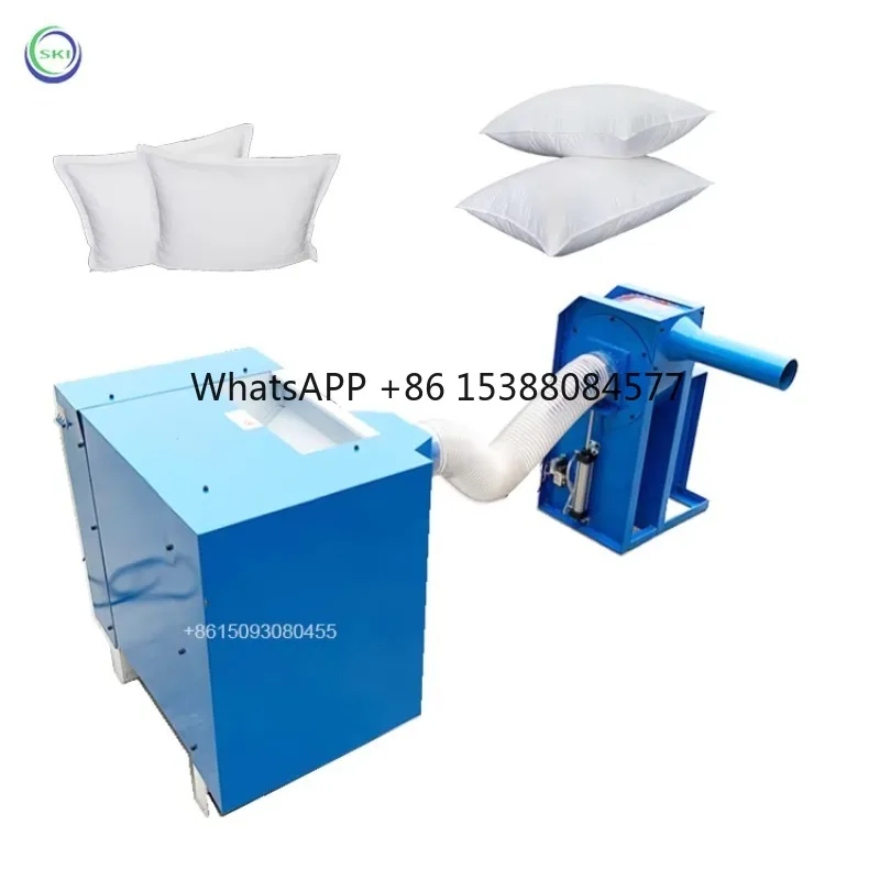 

Polyester Fiber Waste Cotton Opening Carding Pillow Filling Machine for Cushion Plush Stuffing