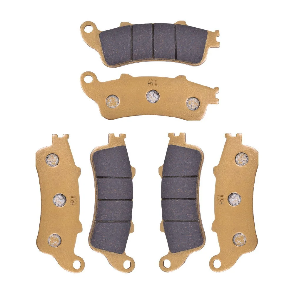 1800CC Motorcycle Front and Rear Brake Pads Set for HONDA  GL1800 GL 1800 6 7 8 9 A Gold wing Goldwing 1800 2006-2013