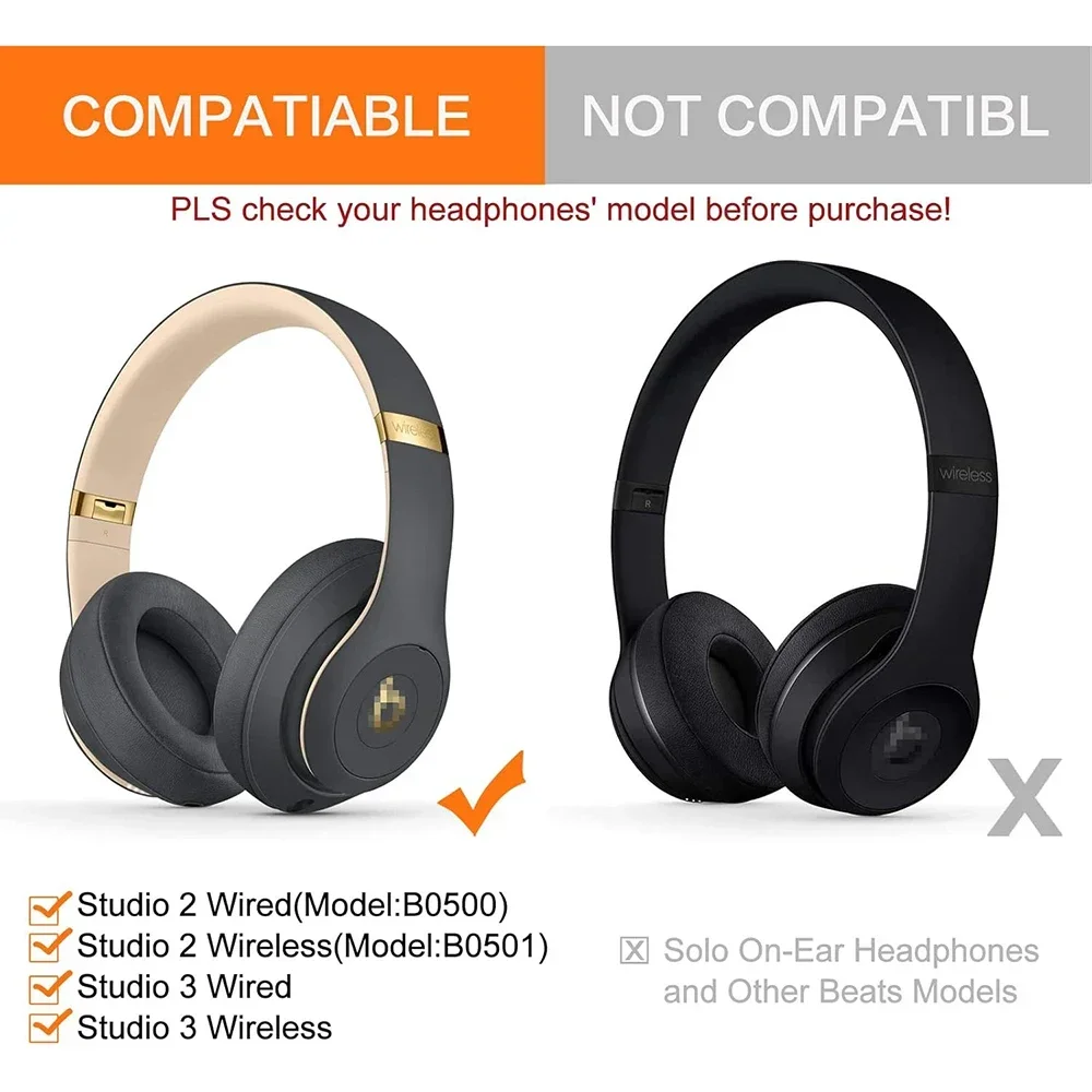 Cooling Gel Replacement Ear Pads for Beats Headphones