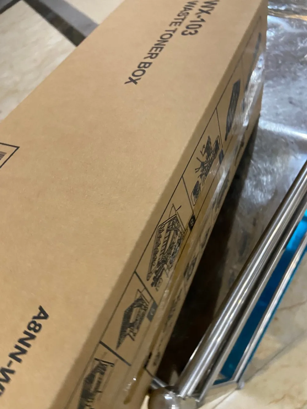 

1pcs WX-103 A4NNWY1 Waste Toner Container for Konica Minolta C224 C284 C364 C368 C454 C554 C458 C558 C658 C220 C221 C258 C280