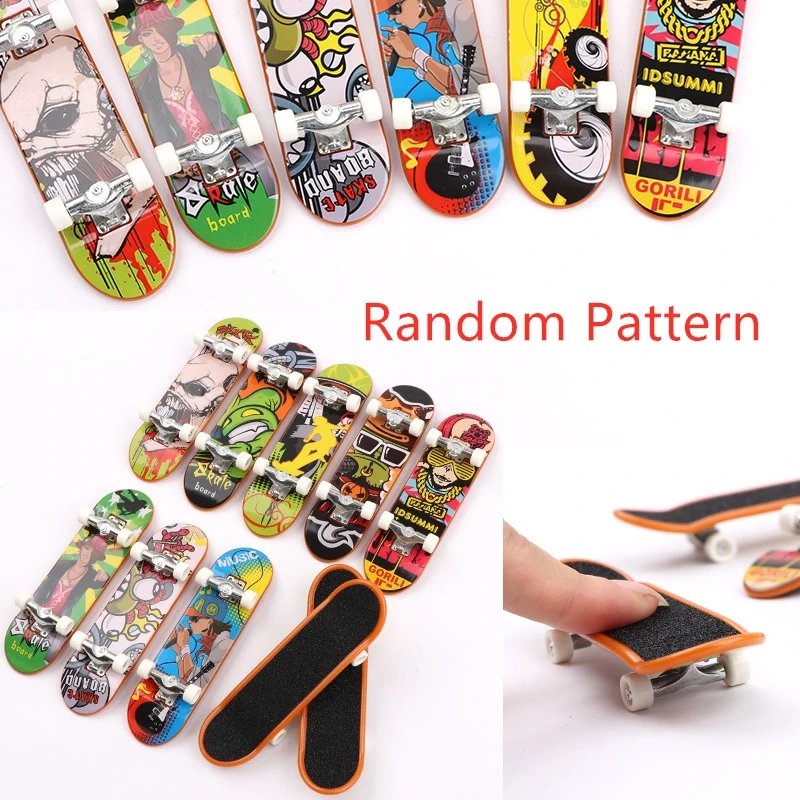 4PC/2PC Finger SkateBoard Fingerboard Toy Professional Stents Fingers Skate Set Novelty Children Christmas Gift