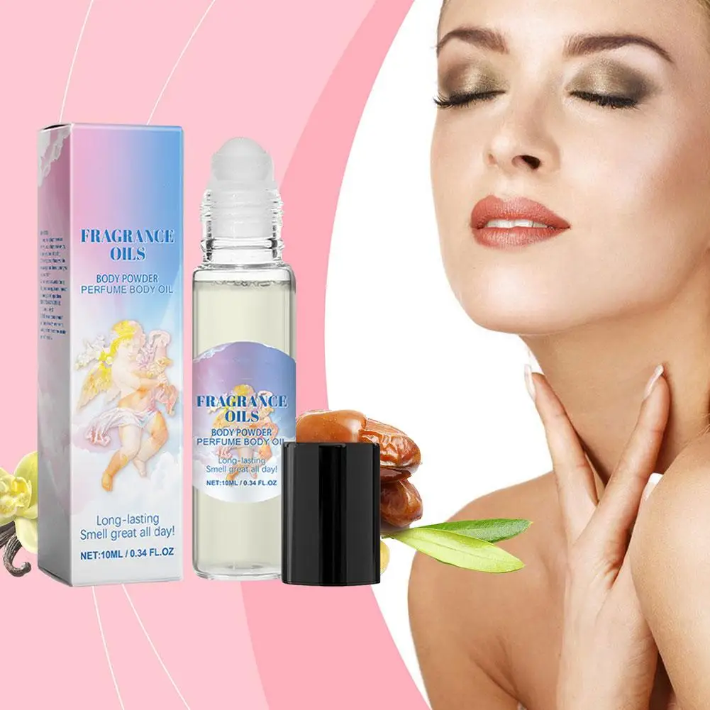 10ml Perfume Roll-On Fragrance Oil Roller For Women Rollerball Perfume Alcohol Free Long Lasting Vanilla Parfum Travel Size