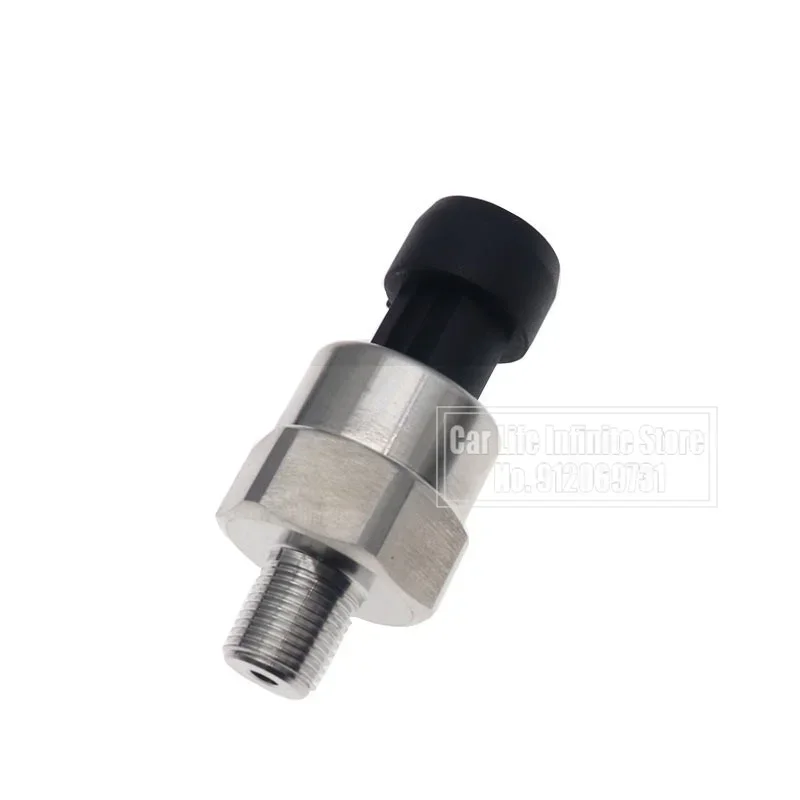 DC 5V 1/8NPT Pressure Transducer Transmitter Sensor Stainless Steel Oil Air Water 15/30/60/80/100/150/200/300/500/1000/1600Psi