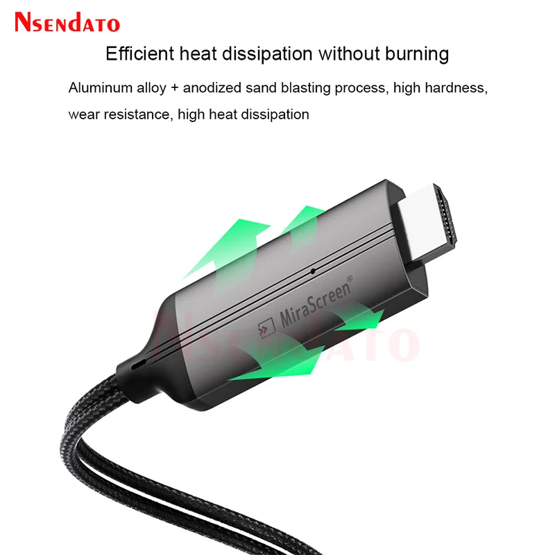 Mirascreen LD36 Wired HD Micro USB Type C HD TV Stick per andriod Smartphone Sharing Mirroring screen to TV HDTV Monitor Adapter