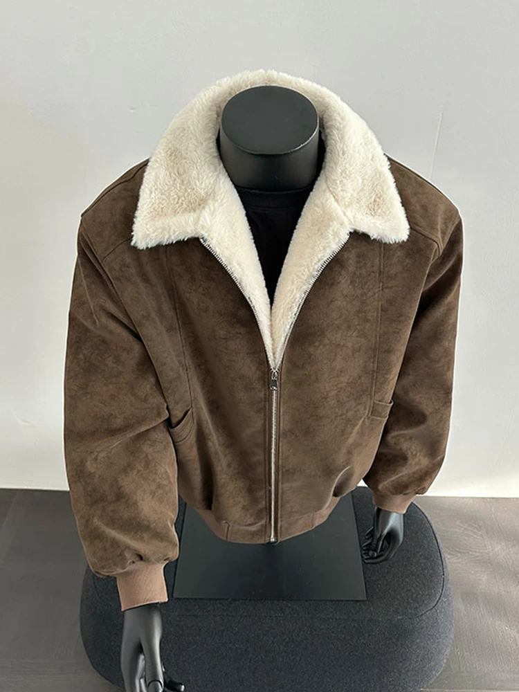 

Мужская зимняя куртка Barnes Sle из хлопковой искусственной кожи Thiened, теплая, удобная застежка-молния, повседневная внутренняя часть из полиэстера