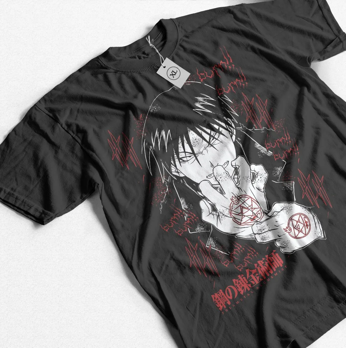 Camiseta Roy Mustang Fullmetal Alchemist Lust FMA Anime Girl, todas las tallas