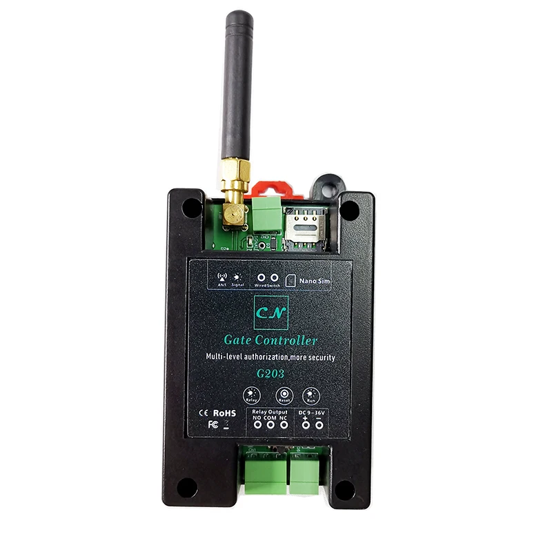 Ouvre-porte à télécommande sans fil, commutateur de 101 guillemets, 101,2G ou 4G, GAthPLUS, G203