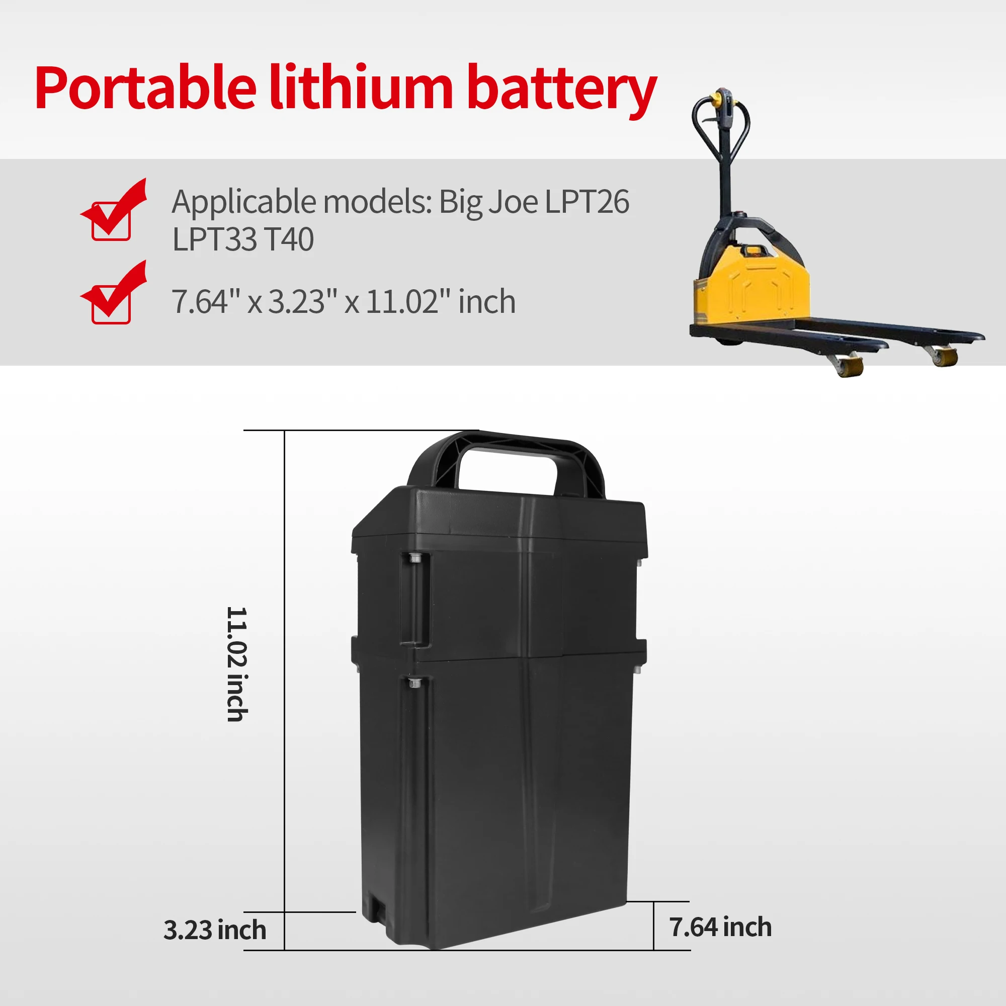 24V 20Ah LiFePO4 Battery for Linde MT12 MT15 B/C Still ECH12 Electric Pallet Truck