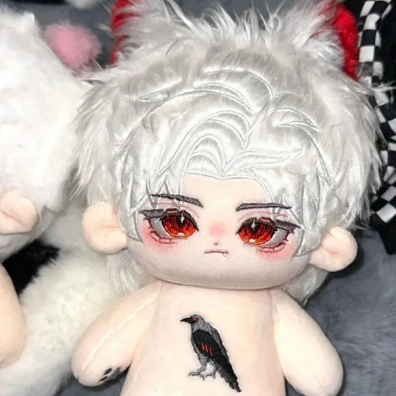 

Anime Game Love and Deepspace Sylus 20cm Monster Ear Soft Plush Doll Body Dress Up Stuffed Toys Dolls Figures Xmas Gift
