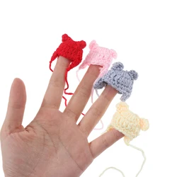 1/12 Dollhouse Miniature Fashion Cute Knitted Beanie Hat Cap Model Micro Scene For Doll Accessories DIY