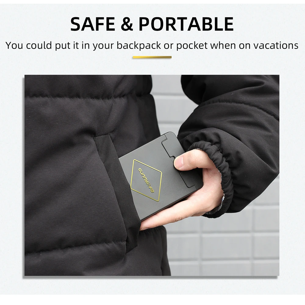 Sunnylife Propeller for DJI Mavic 3 Pro/Mavic 3 Classic Quick Release Foldable Blade Light Weight Screw Wing Replacement Parts