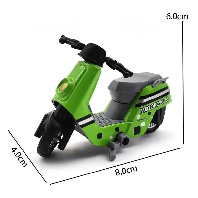 Electric bike motorcycle model boy toy sliding ornament gift