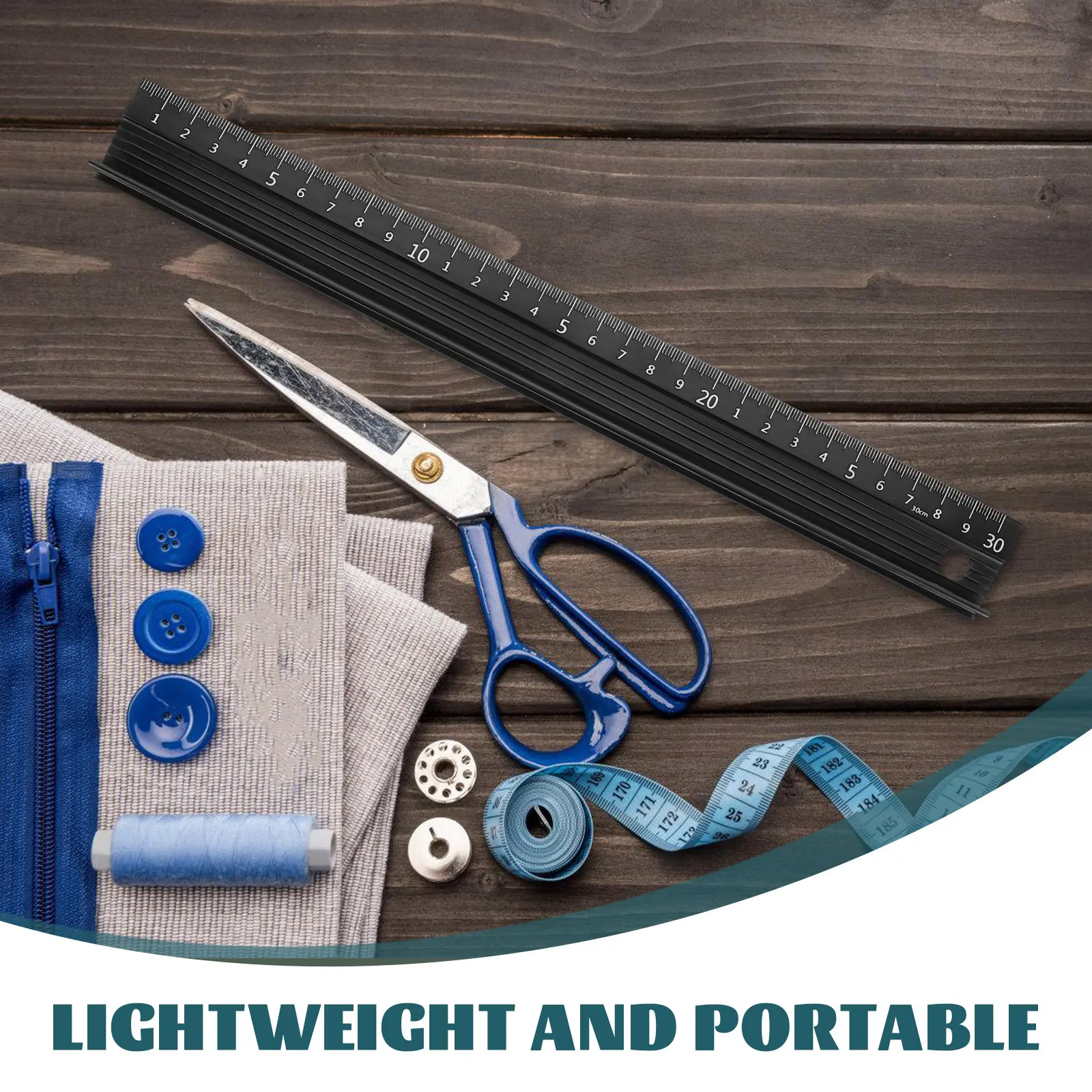 Zware L-vormige metalen liniaa - Leatherworking Guide recensie en prijs