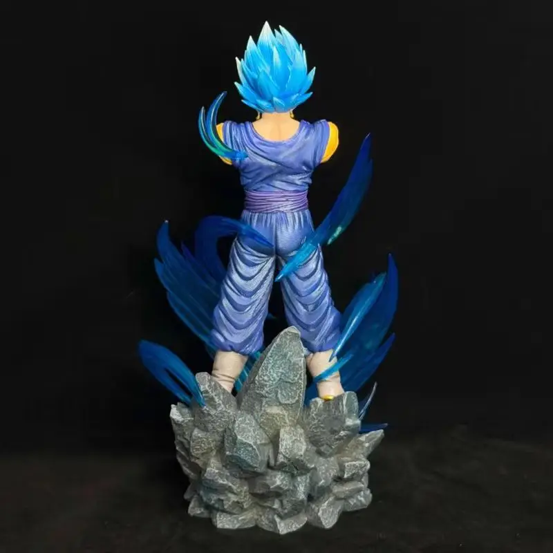 Dragon ball anime figura 33cm vegetto figura de ação estática estatueta modelo estátua boneca coleção decoração brinquedo presente do miúdo