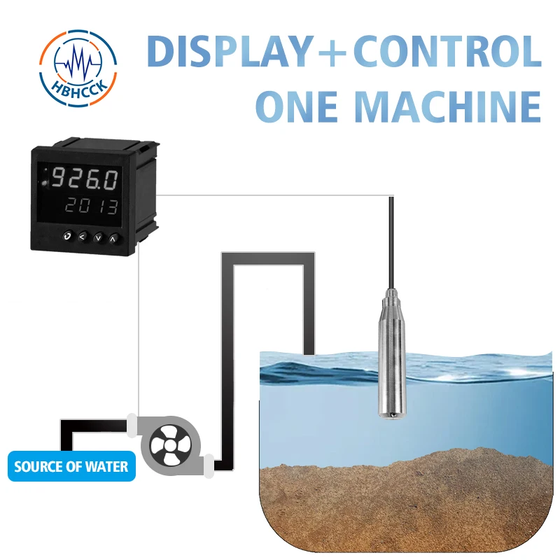 High Acccuracy Underground Diesel Fuel Water Level Indicator Sensor Transmitter