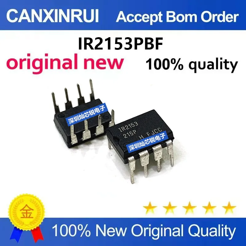 (5-100pieces)Brand new original IR2153 IR2153PBF DIP-8 Bridge Driver Chip