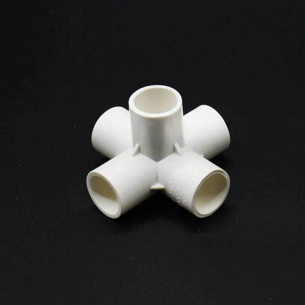 Inside Diameter 20/25/32mm 3/4/5-way PVC Connector DN15 20 25 40 Water Supply Pipe Fittings Plastic Coupler