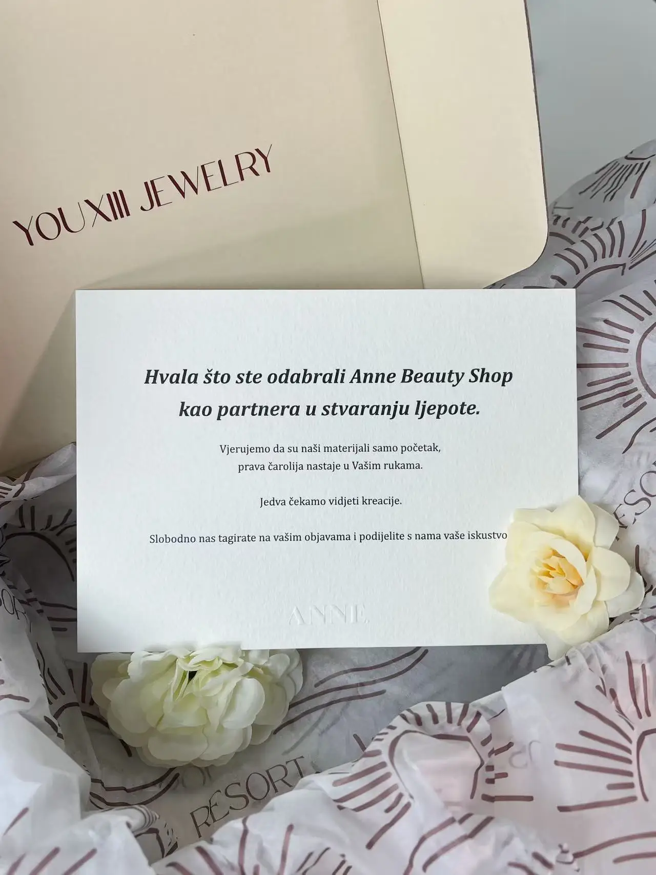 Luxury Custom Letterpress Thank You Cards Embossed Wedding Cards with Logo Premium Cotton Paper for Business Boutique Packaging