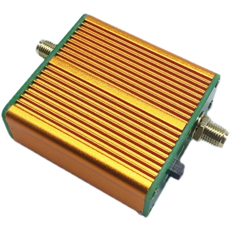 Full-Band Amplifier High Linearity 100k-6GHz Preamplifier 5V 70ma 50oHm SMA Female Ultra-Low Noise  Block Amplifier 55KC