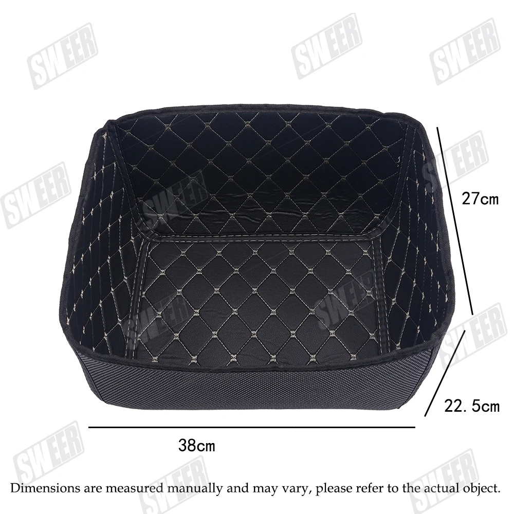 Motorcycle Top Case Liner PU Leather For 45L Aluminum Top Case Luggage Box Shockproof Tail Box Storage Cushion Accessories ﻿