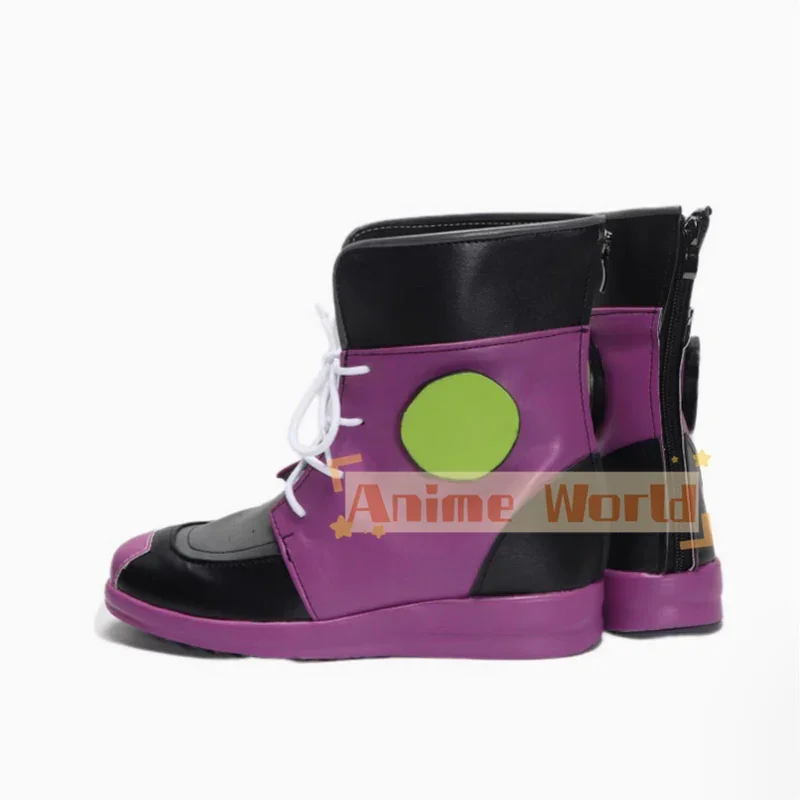 Hololive Virtual YouTuber Murasaki Shion Seventh Costume Cosplay Shoes Halloween Carnival Boots Custom Made