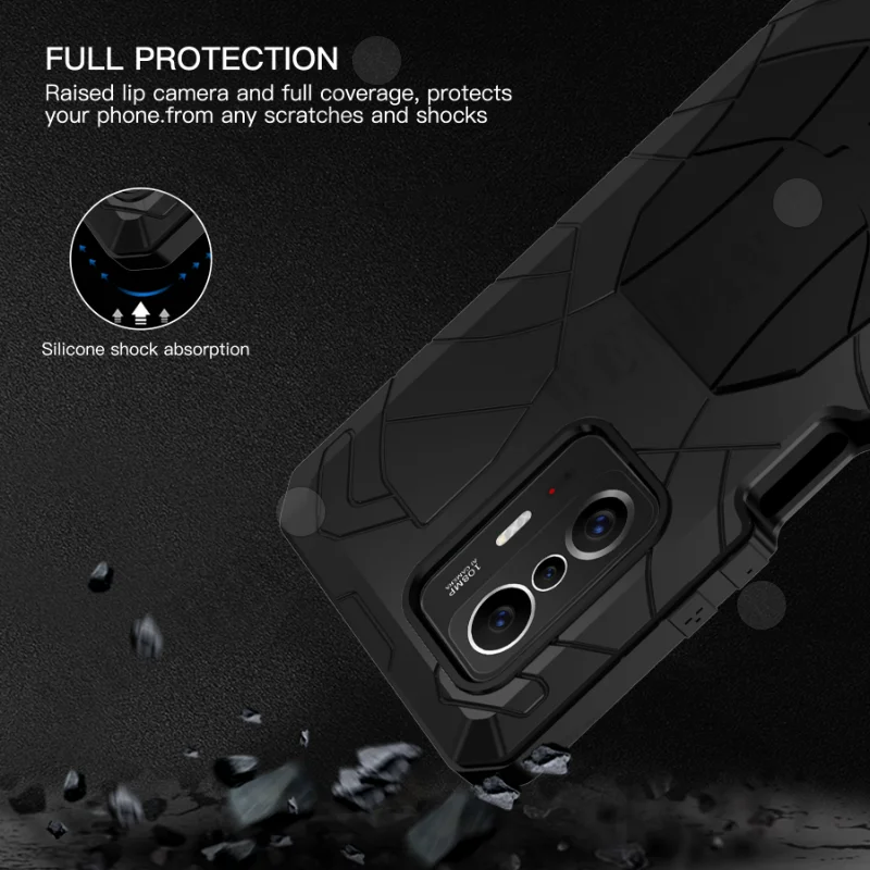 Aluminum Metal Case For Xiaomi 11T Pro 10T Pro Lite Poco X3 Pro NFC Redmi Note 10 Pro Cover Shockproof Shell Coque Funda