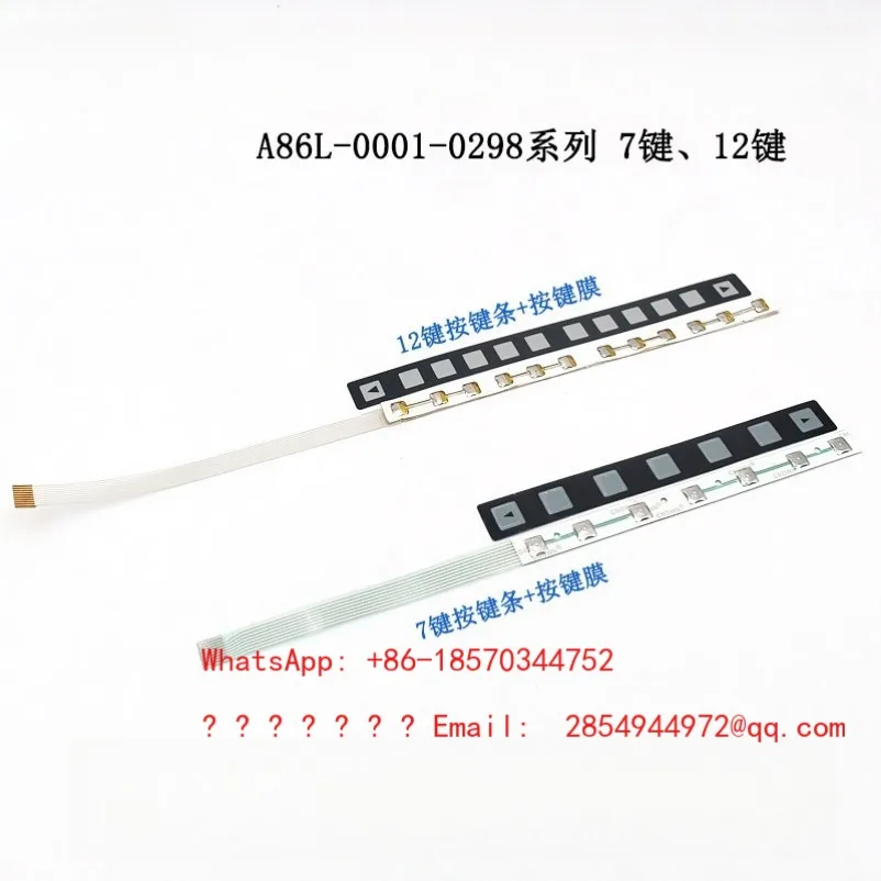 Button Bar 7 Keys 12 Keys Button Membrane Numerical Control System Panel Button A86L-0001-0298