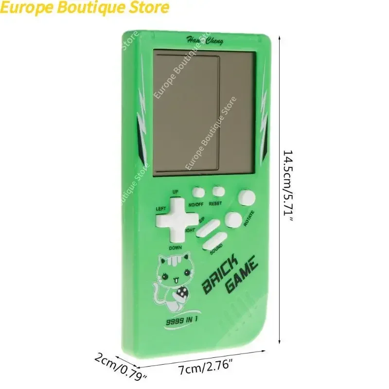 Console de jeu grand écran rétro classique pour enfants, jouets électroniques