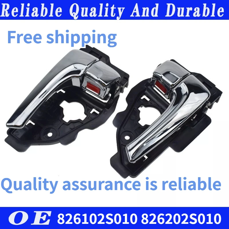 

High quality For Hyundai Tucson ix35 10-14 Left or Right Side Interior Door Handle Chrome 826102S010 826202S010 car accessories