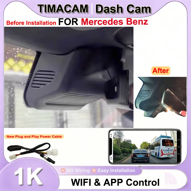 TIMACMA Car DVR 1080P Wifi Dash Cam for Mercedes Benz G Class w463 w463a for Mercedes G350 G350d G500 G55 G63 G65 AMG 2019 2020