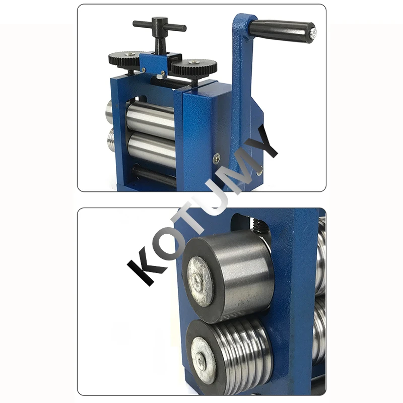 Manual Jewelry Rolling Mill Machine Combination Rolling Mill Machine Jeweler Making Tool Jewelry Processing Equipment