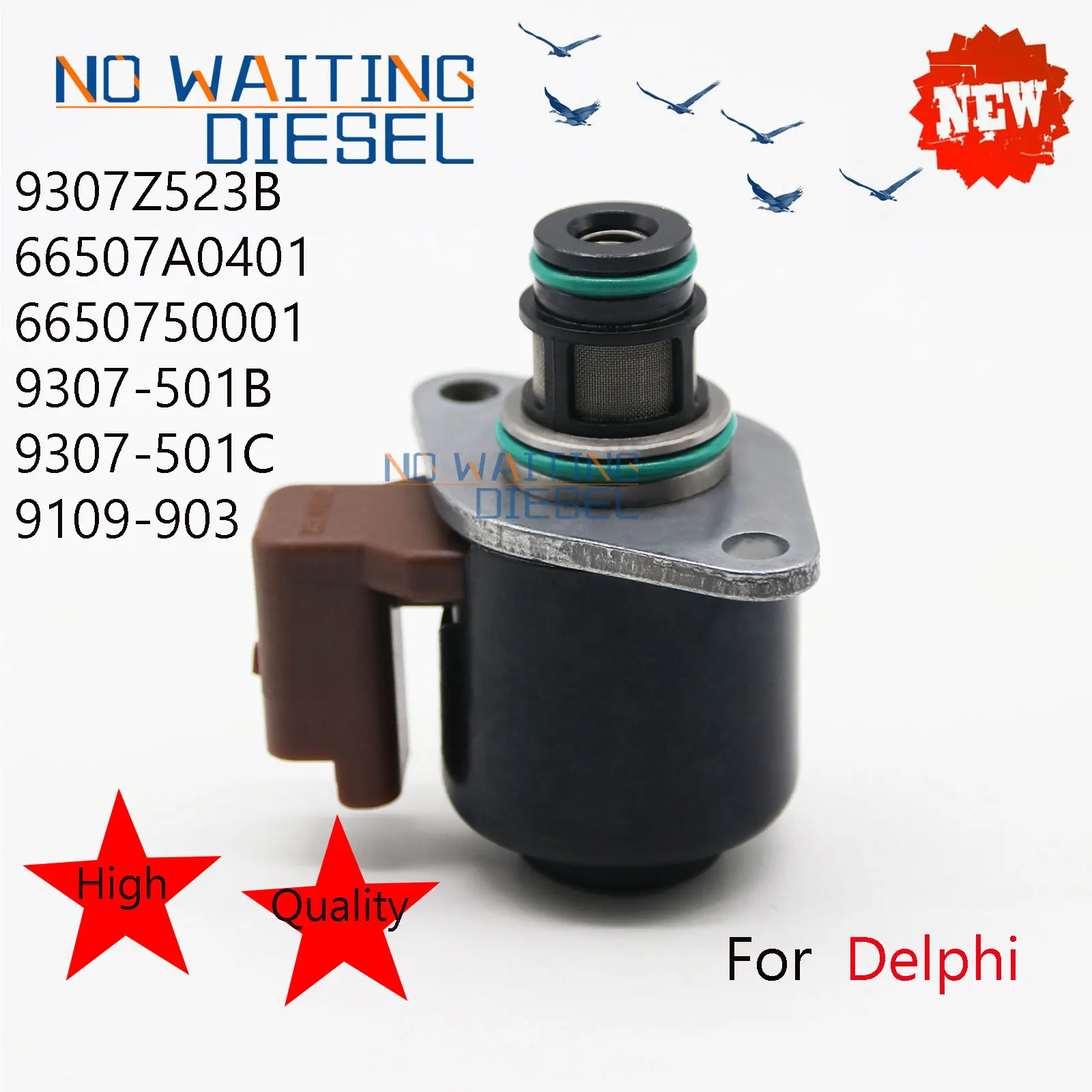 

9307-501B Original Inlet Metering Valve IMV 9109-903 Common Rail Fuel Pump Regulator Valve 9109903 9307Z523B For Delphi