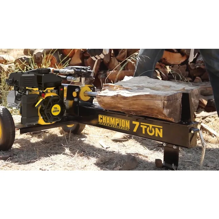 7-Ton Compact Horizontal Gas Log Splitter with Auto Return